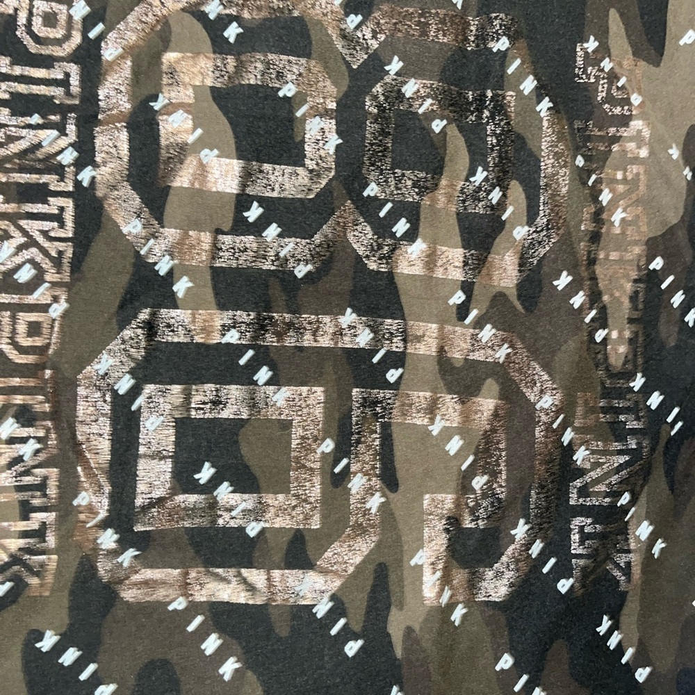 Pink Camo Graphic Tee